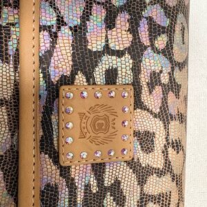 Consuela Leopard print Clutch